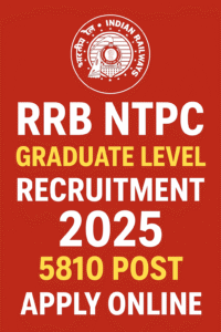 RRB NTPC Graduate Level Recruitment 2025