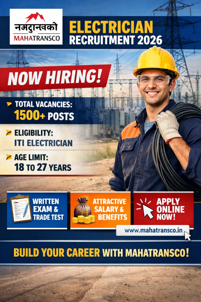MAHATRANSCO Recruitment 2026