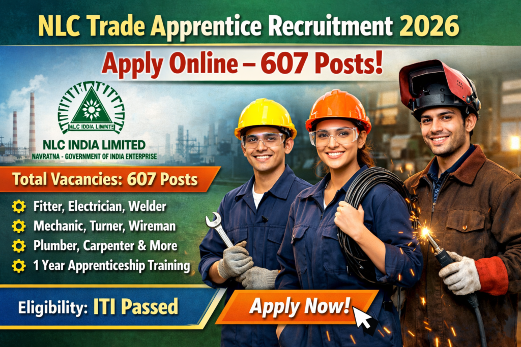 NLC Trade Apprentice Recruitment