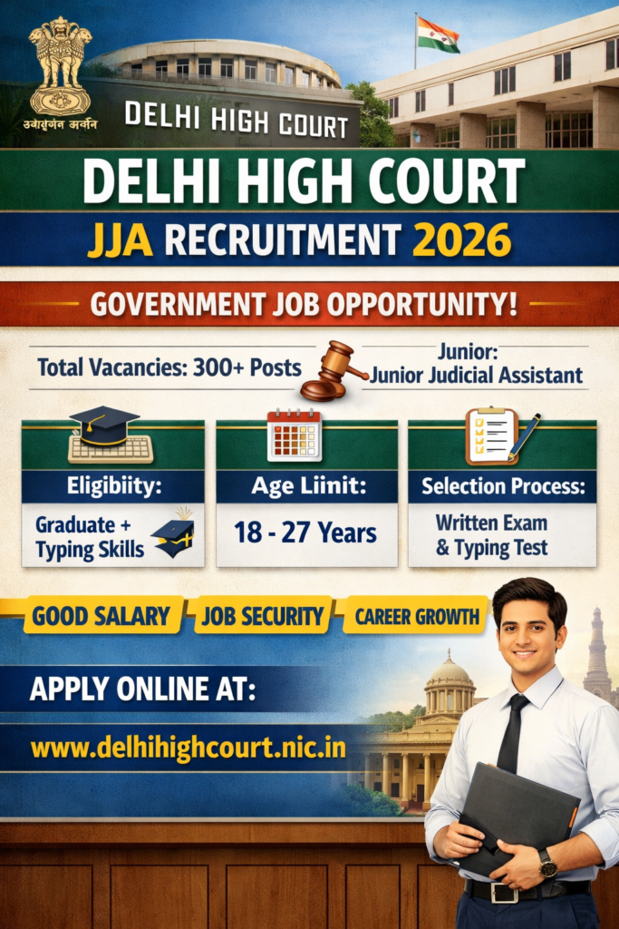 Delhi High Court Junior Judicial