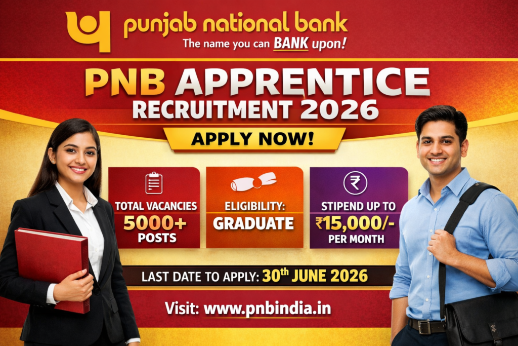PNB Apprentice Recruitment 2026