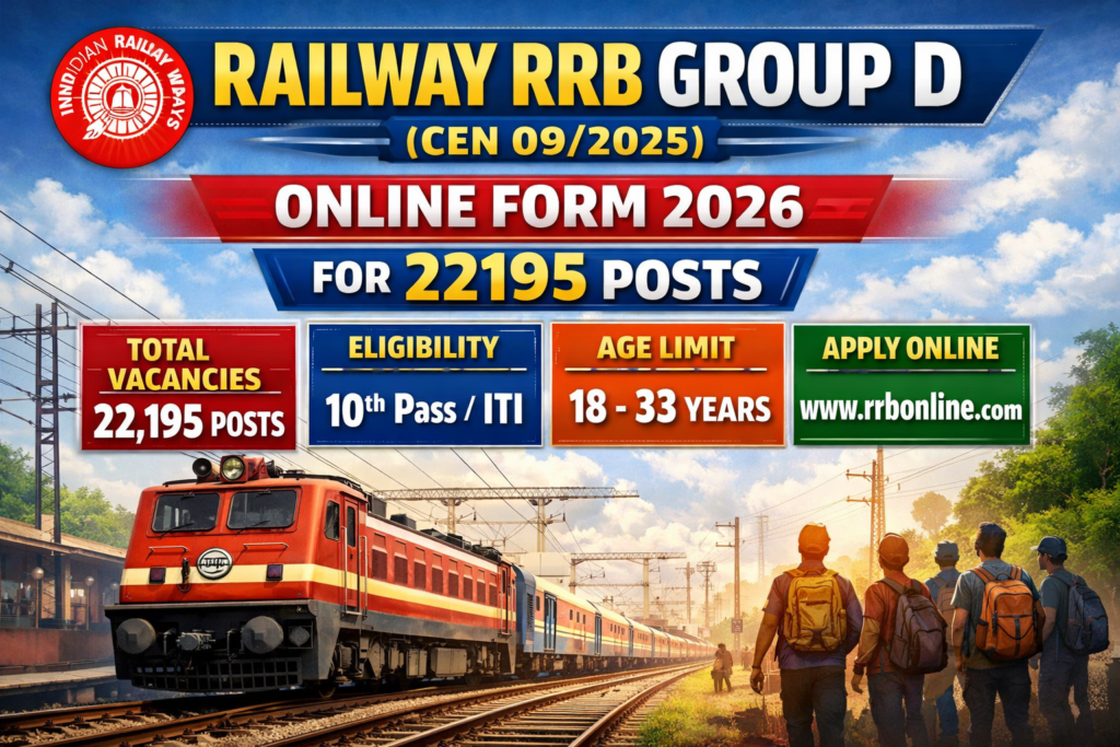 RRB Group D Recruitment 2026